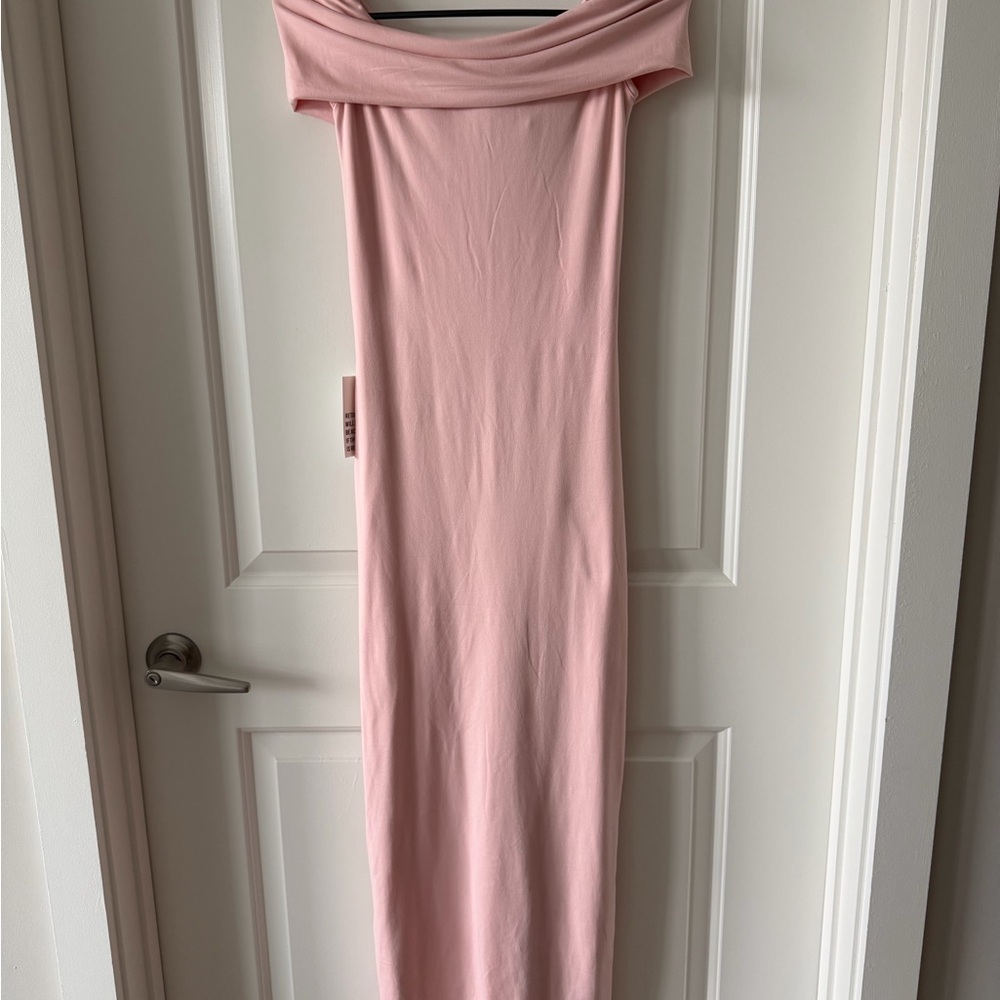 BUMPSUIT The Bianca Maternity Dress in Dusty Pink (Women’s XS)
